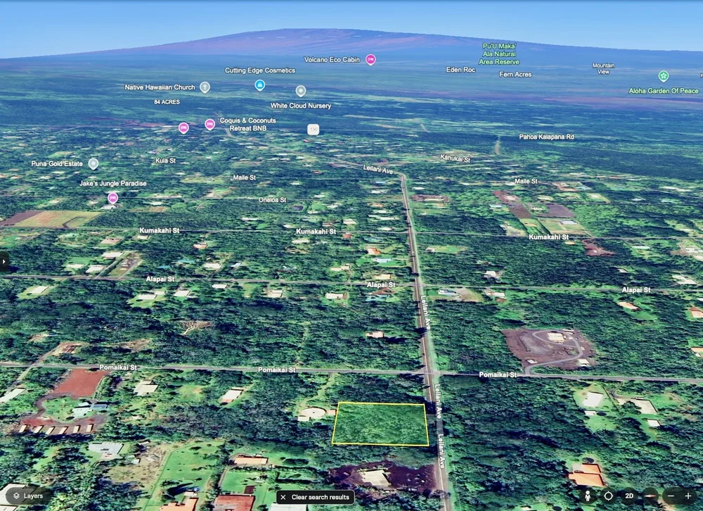 LAND EQUITIES — BEAUTIFUL SQUARE 1 ACRE LOT NEAR THE OCEAN